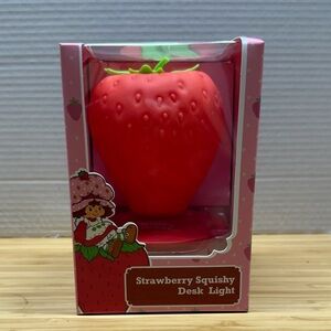 Strawberry Squishy Desk Light - Red